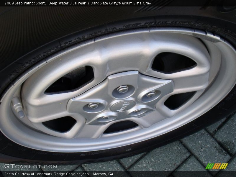Deep Water Blue Pearl / Dark Slate Gray/Medium Slate Gray 2009 Jeep Patriot Sport