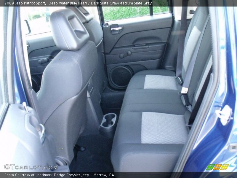 Deep Water Blue Pearl / Dark Slate Gray/Medium Slate Gray 2009 Jeep Patriot Sport