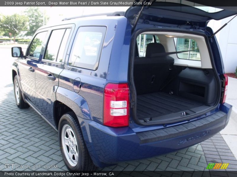 Deep Water Blue Pearl / Dark Slate Gray/Medium Slate Gray 2009 Jeep Patriot Sport