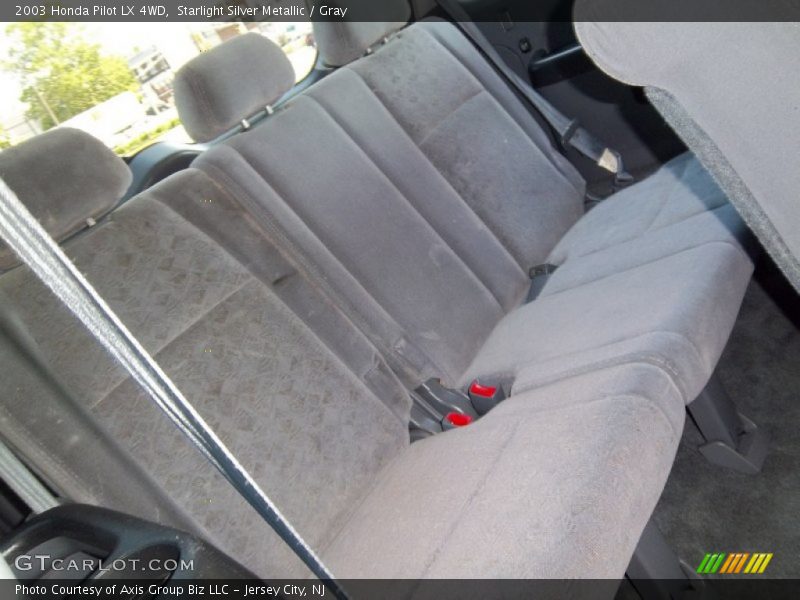 Starlight Silver Metallic / Gray 2003 Honda Pilot LX 4WD