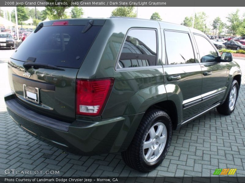Jeep Green Metallic / Dark Slate Gray/Light Graystone 2008 Jeep Grand Cherokee Laredo