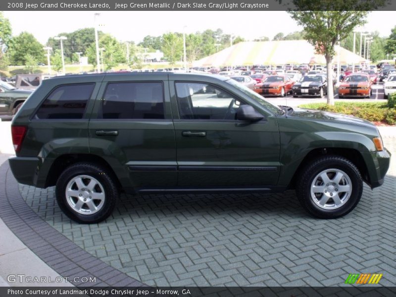 Jeep Green Metallic / Dark Slate Gray/Light Graystone 2008 Jeep Grand Cherokee Laredo