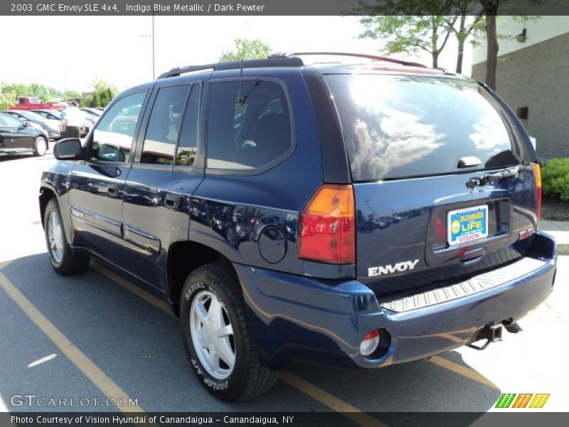 Indigo Blue Metallic / Dark Pewter 2003 GMC Envoy SLE 4x4