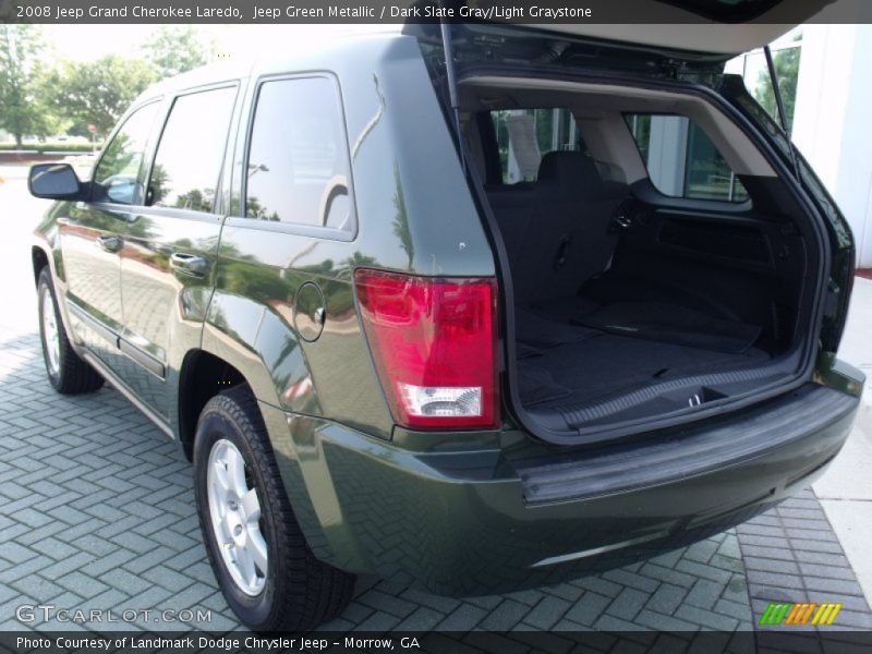 Jeep Green Metallic / Dark Slate Gray/Light Graystone 2008 Jeep Grand Cherokee Laredo