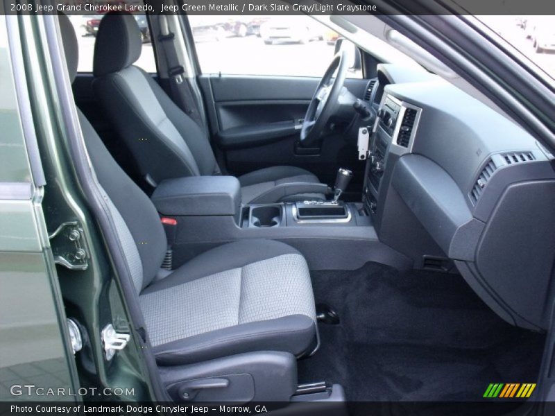 Jeep Green Metallic / Dark Slate Gray/Light Graystone 2008 Jeep Grand Cherokee Laredo
