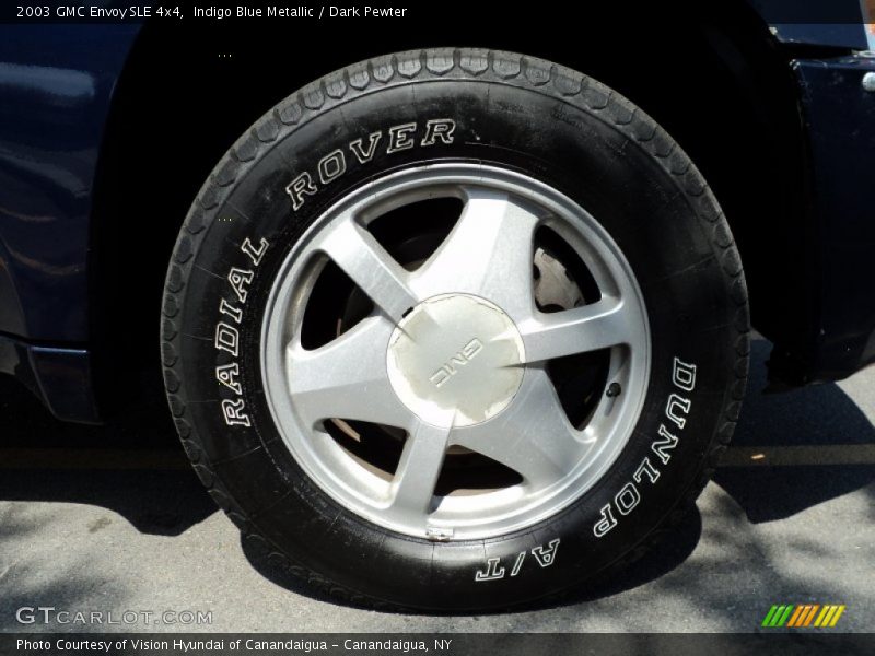 Indigo Blue Metallic / Dark Pewter 2003 GMC Envoy SLE 4x4