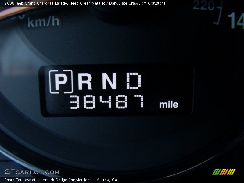 Jeep Green Metallic / Dark Slate Gray/Light Graystone 2008 Jeep Grand Cherokee Laredo