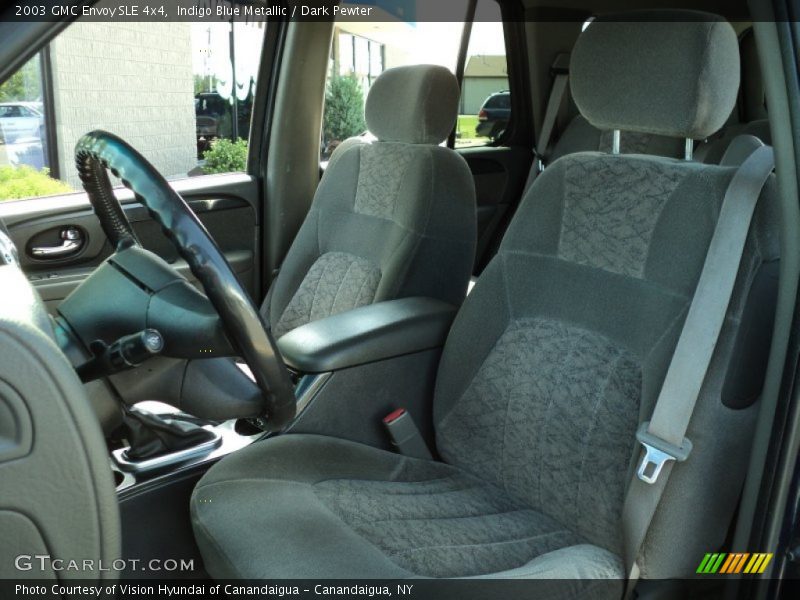 Indigo Blue Metallic / Dark Pewter 2003 GMC Envoy SLE 4x4