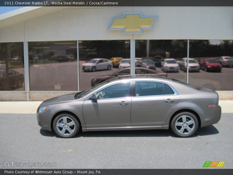 Mocha Steel Metallic / Cocoa/Cashmere 2011 Chevrolet Malibu LT