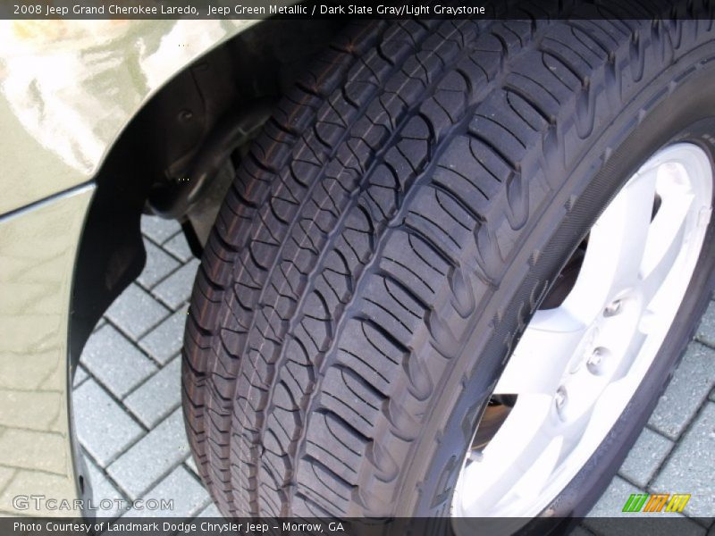 Jeep Green Metallic / Dark Slate Gray/Light Graystone 2008 Jeep Grand Cherokee Laredo