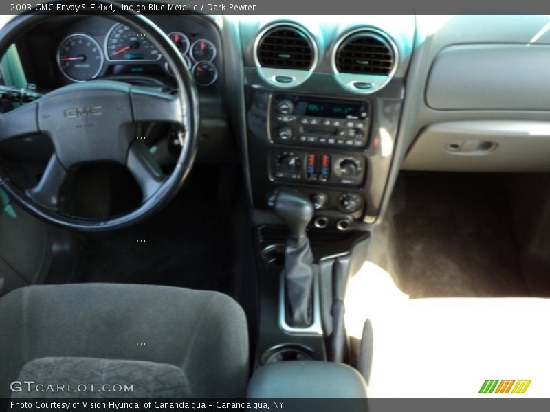 Indigo Blue Metallic / Dark Pewter 2003 GMC Envoy SLE 4x4