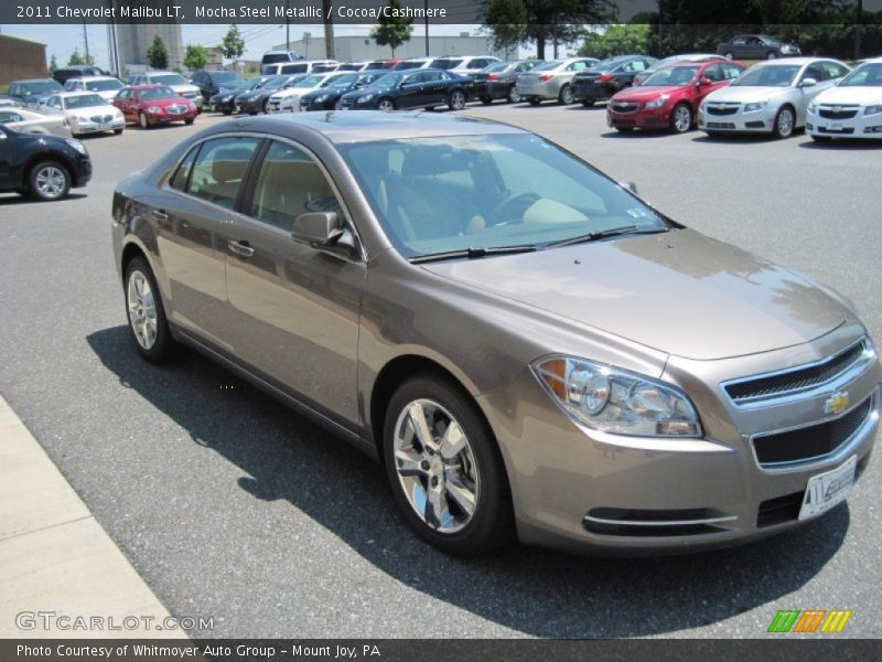 Mocha Steel Metallic / Cocoa/Cashmere 2011 Chevrolet Malibu LT