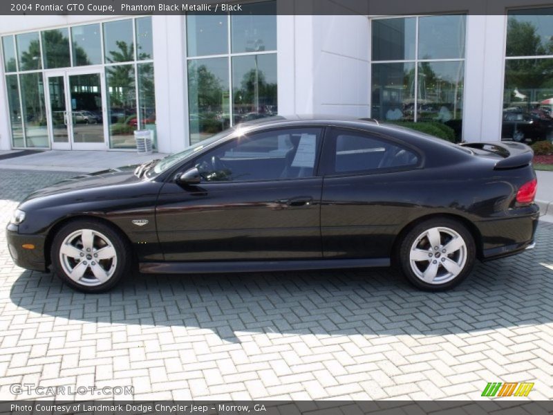  2004 GTO Coupe Phantom Black Metallic