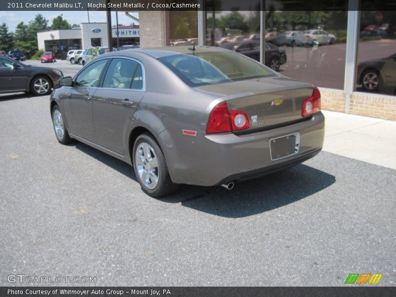 Mocha Steel Metallic / Cocoa/Cashmere 2011 Chevrolet Malibu LT