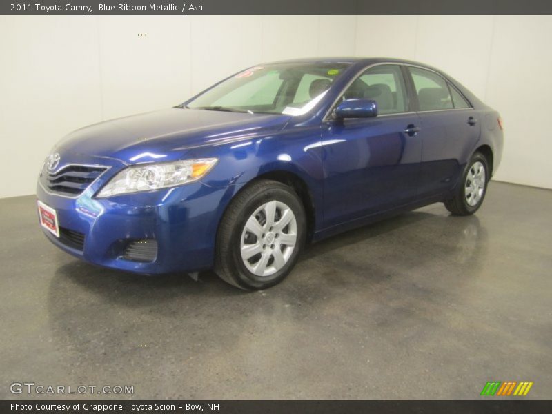 Blue Ribbon Metallic / Ash 2011 Toyota Camry
