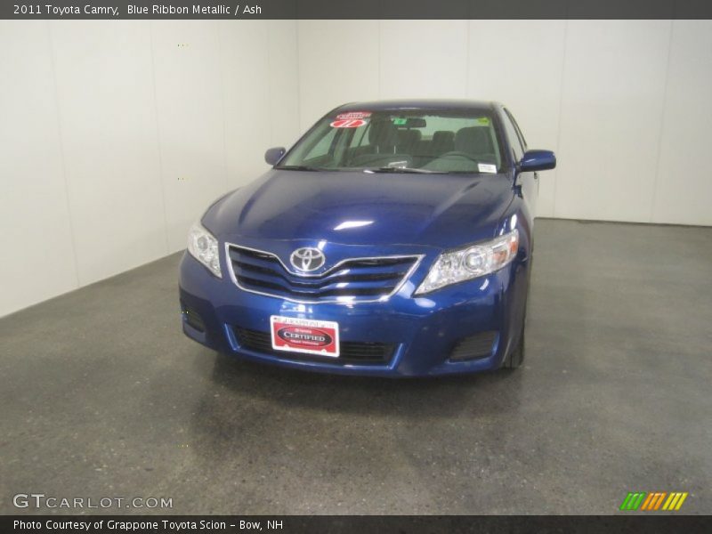 Blue Ribbon Metallic / Ash 2011 Toyota Camry