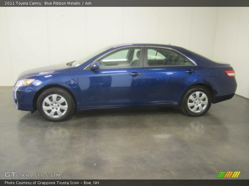 Blue Ribbon Metallic / Ash 2011 Toyota Camry