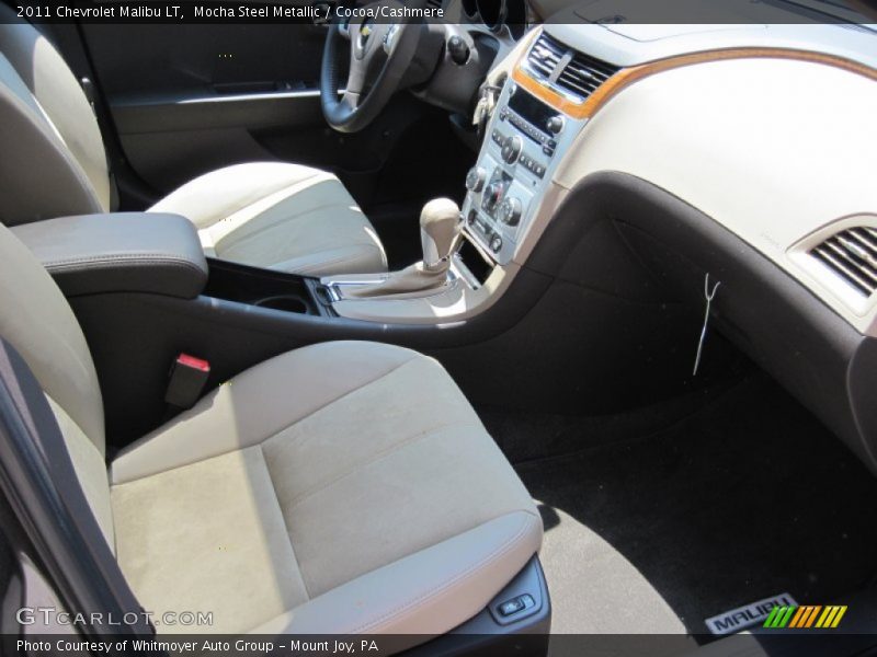 Mocha Steel Metallic / Cocoa/Cashmere 2011 Chevrolet Malibu LT