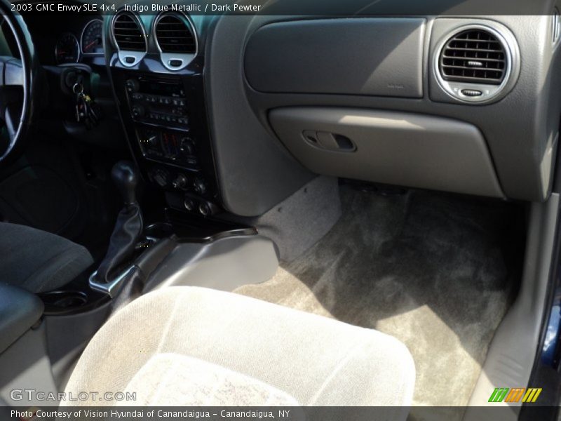 Indigo Blue Metallic / Dark Pewter 2003 GMC Envoy SLE 4x4