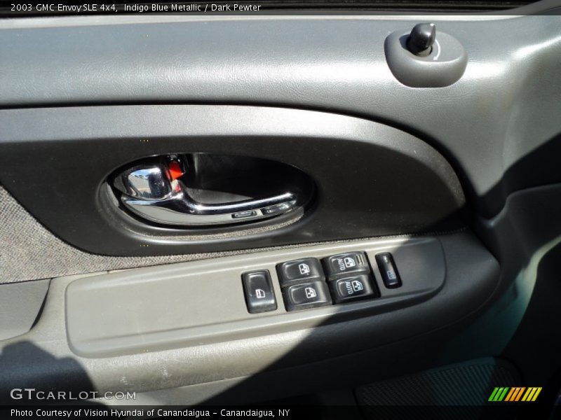 Indigo Blue Metallic / Dark Pewter 2003 GMC Envoy SLE 4x4