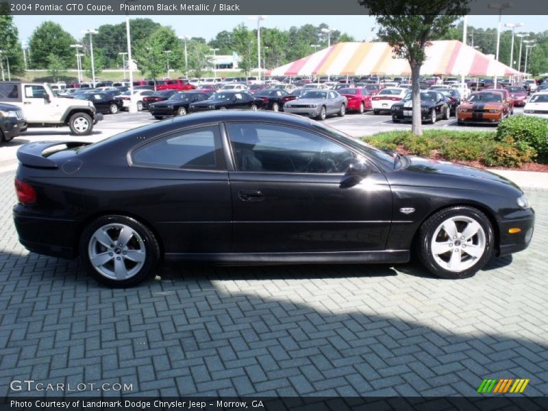 Phantom Black Metallic / Black 2004 Pontiac GTO Coupe