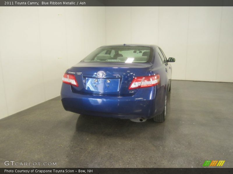 Blue Ribbon Metallic / Ash 2011 Toyota Camry