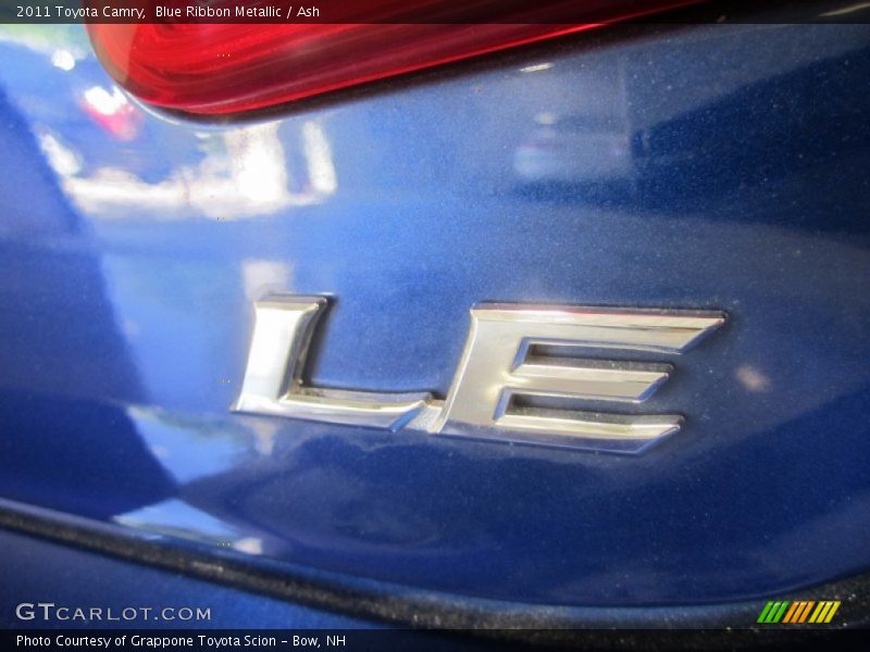 Blue Ribbon Metallic / Ash 2011 Toyota Camry