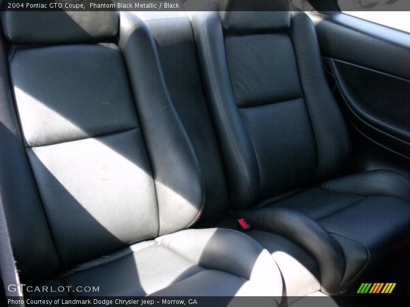 Phantom Black Metallic / Black 2004 Pontiac GTO Coupe