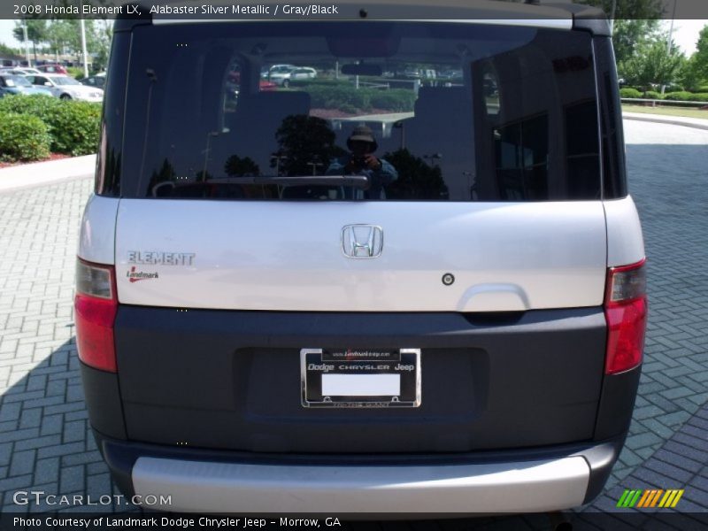 Alabaster Silver Metallic / Gray/Black 2008 Honda Element LX