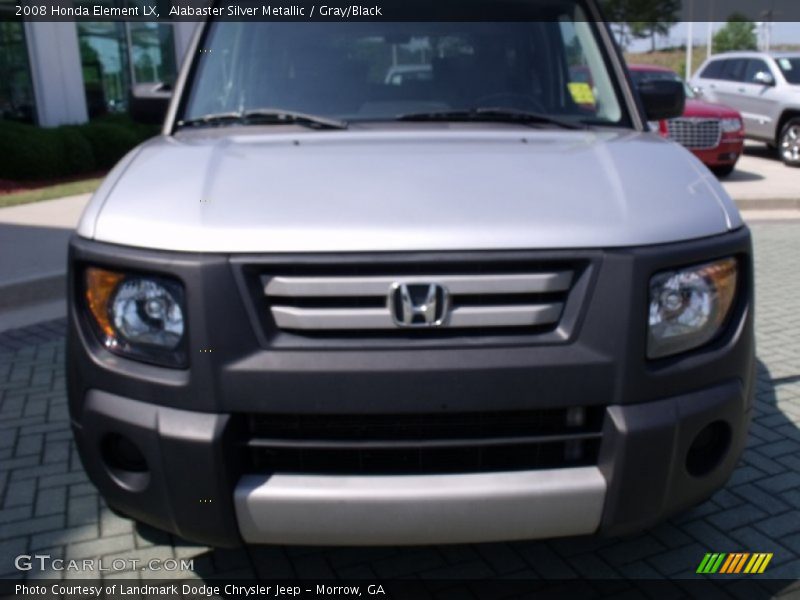 Alabaster Silver Metallic / Gray/Black 2008 Honda Element LX