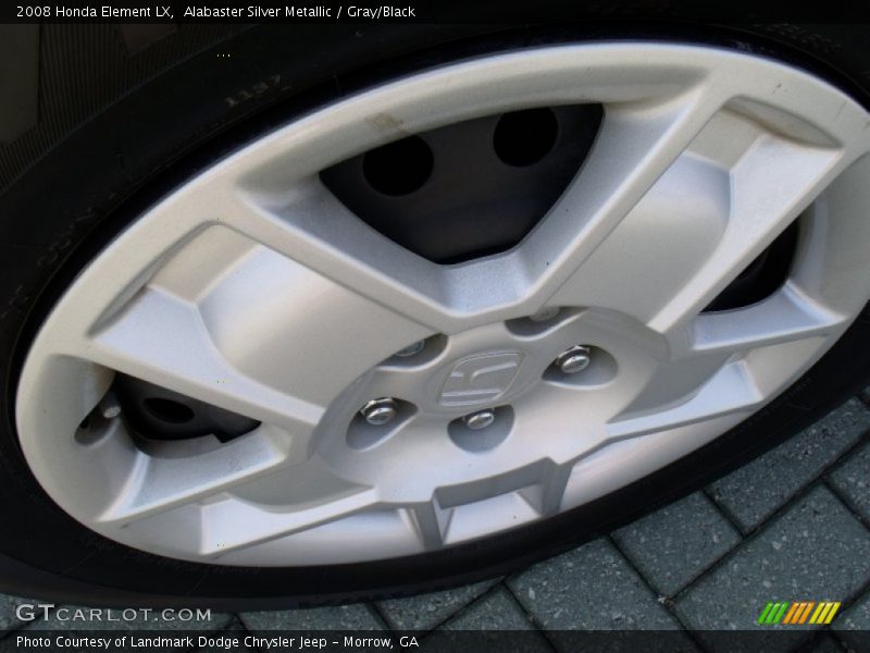 Alabaster Silver Metallic / Gray/Black 2008 Honda Element LX