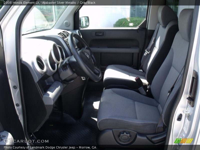 Alabaster Silver Metallic / Gray/Black 2008 Honda Element LX