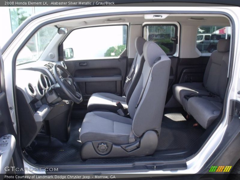 Alabaster Silver Metallic / Gray/Black 2008 Honda Element LX