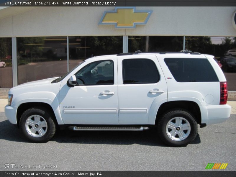 White Diamond Tricoat / Ebony 2011 Chevrolet Tahoe Z71 4x4