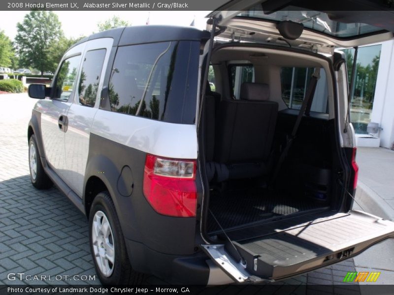 Alabaster Silver Metallic / Gray/Black 2008 Honda Element LX