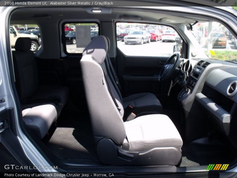 Alabaster Silver Metallic / Gray/Black 2008 Honda Element LX