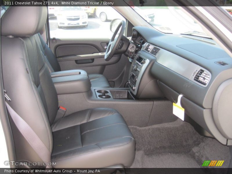 White Diamond Tricoat / Ebony 2011 Chevrolet Tahoe Z71 4x4