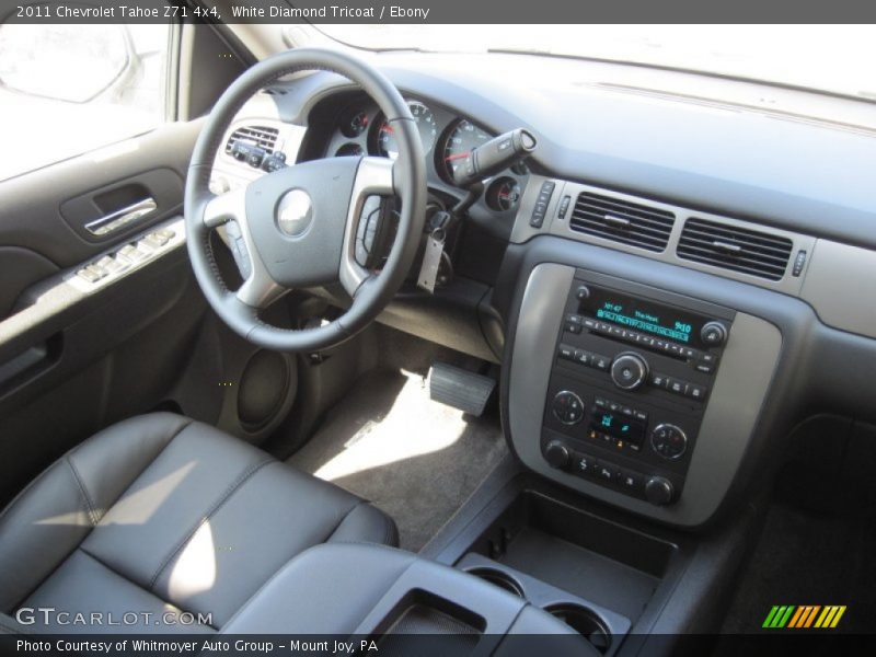 White Diamond Tricoat / Ebony 2011 Chevrolet Tahoe Z71 4x4