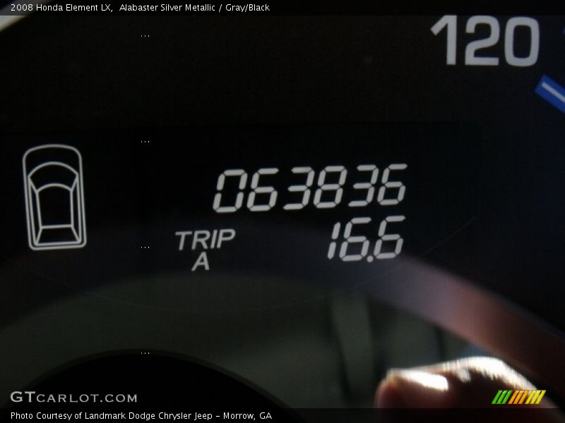 Alabaster Silver Metallic / Gray/Black 2008 Honda Element LX