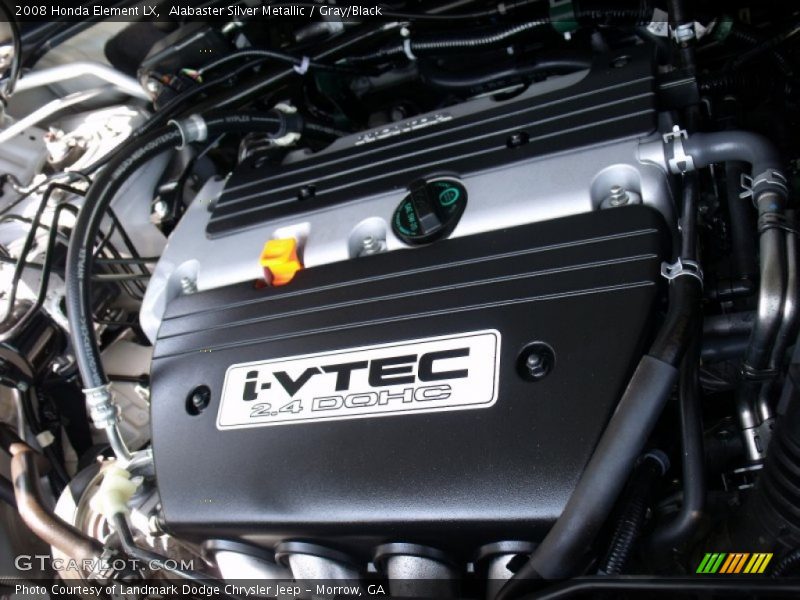 Alabaster Silver Metallic / Gray/Black 2008 Honda Element LX