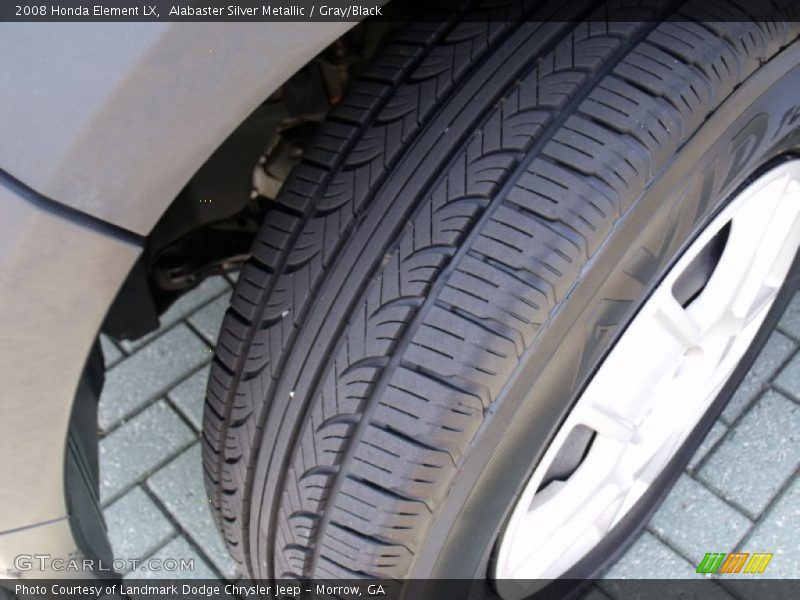 Alabaster Silver Metallic / Gray/Black 2008 Honda Element LX