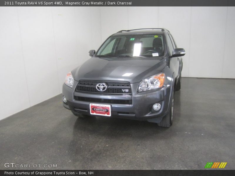 Magnetic Gray Metallic / Dark Charcoal 2011 Toyota RAV4 V6 Sport 4WD