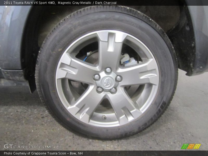 Magnetic Gray Metallic / Dark Charcoal 2011 Toyota RAV4 V6 Sport 4WD