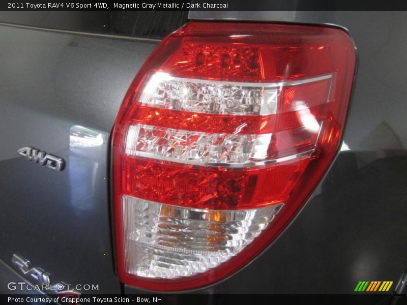 Magnetic Gray Metallic / Dark Charcoal 2011 Toyota RAV4 V6 Sport 4WD