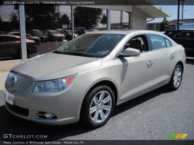 Gold Mist Metallic / Cocoa/Cashmere 2011 Buick LaCrosse CXL