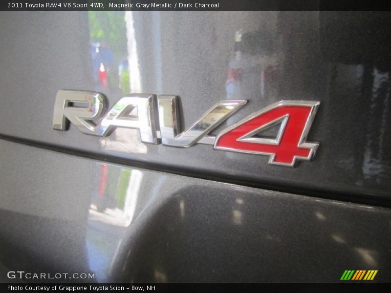 Magnetic Gray Metallic / Dark Charcoal 2011 Toyota RAV4 V6 Sport 4WD