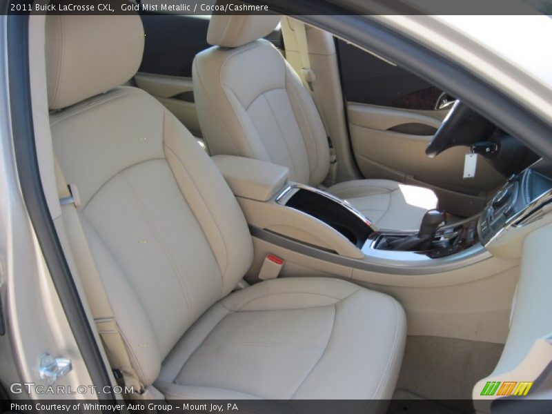 Gold Mist Metallic / Cocoa/Cashmere 2011 Buick LaCrosse CXL