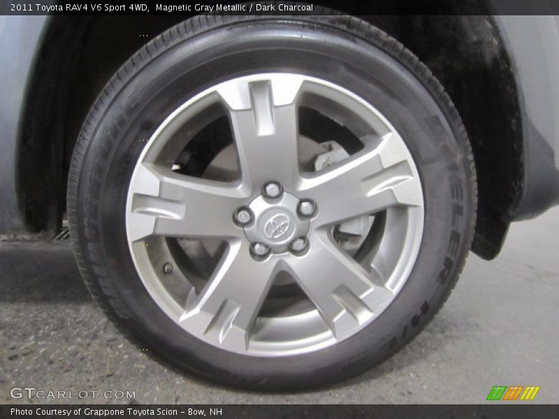 Magnetic Gray Metallic / Dark Charcoal 2011 Toyota RAV4 V6 Sport 4WD