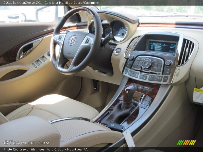 Gold Mist Metallic / Cocoa/Cashmere 2011 Buick LaCrosse CXL