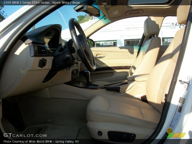 Alpine White / Beige 2006 BMW 3 Series 330xi Sedan